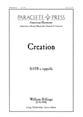 Creation SATB choral sheet music cover
